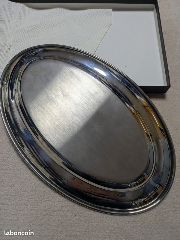 Chauffe plat inox Jean Couzon style Mazarin - Arts de la table