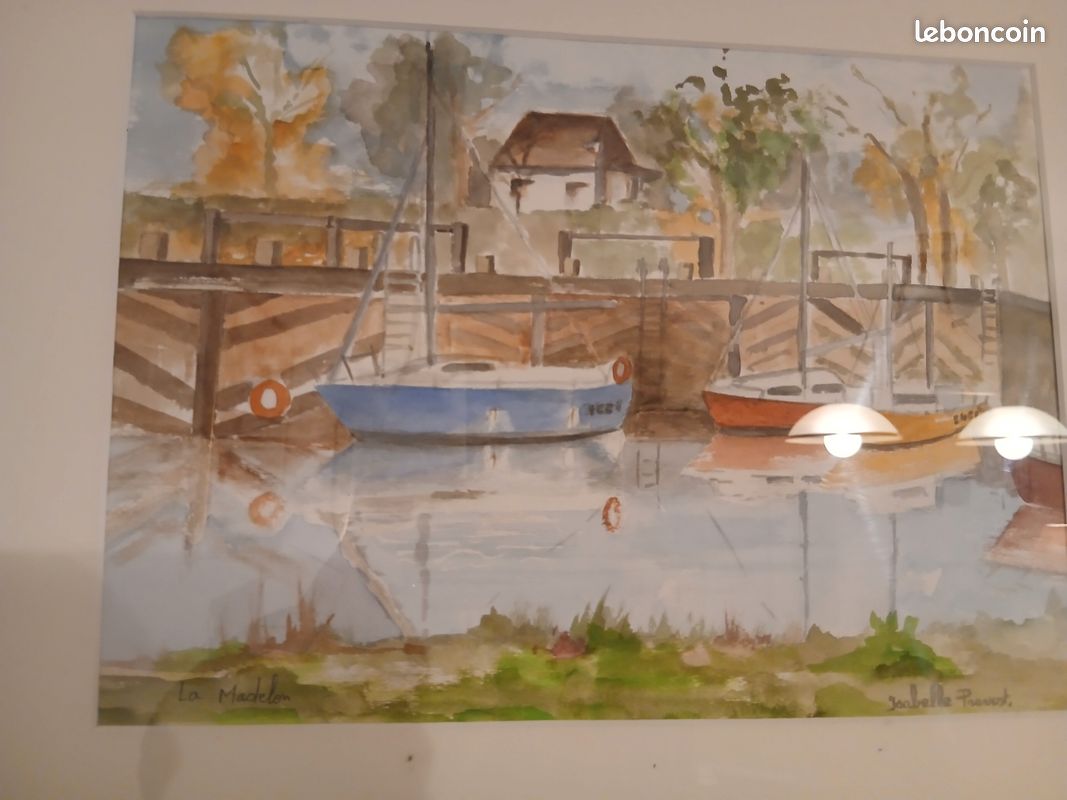 Cadre avec aquarelle (image 2)