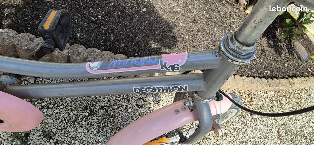 Vélo enfant 16 pouces Disney Princess K16 (5 à 7 ans) (image 5)