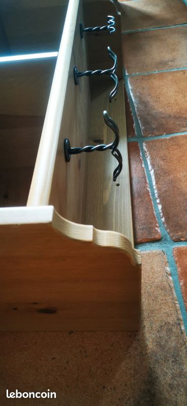 Porte manteau /meuble ikea style cottage (image 8)
