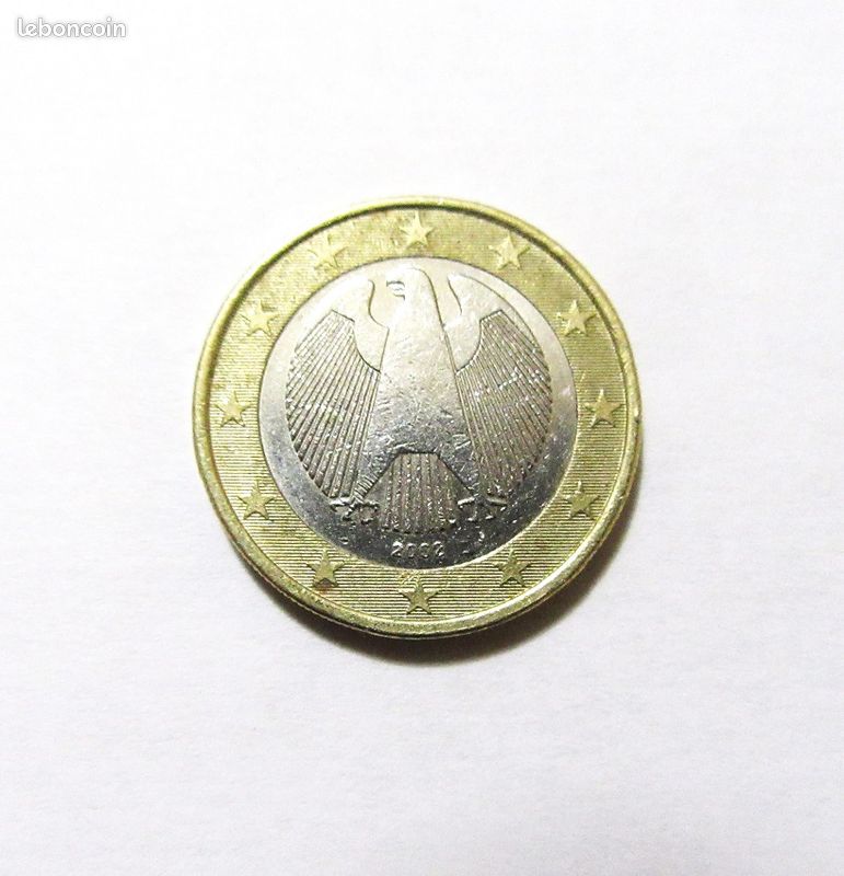 Pièce De 1 Euro Allemagne 2002 - Parfait état - Monnaie En Circulation