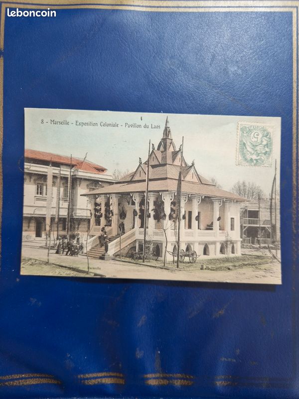 Cpa Marseille, Exposition Coloniale, Bouches du Rhône 13 (image 1)