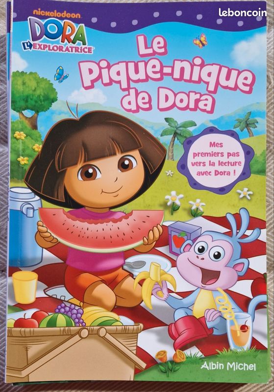 Lot de 11 livres Dora l'exploratrice, collection Albin Michel, MES PREMIERS PAS VERS LA LECTURE AVEC DORA (image 3)