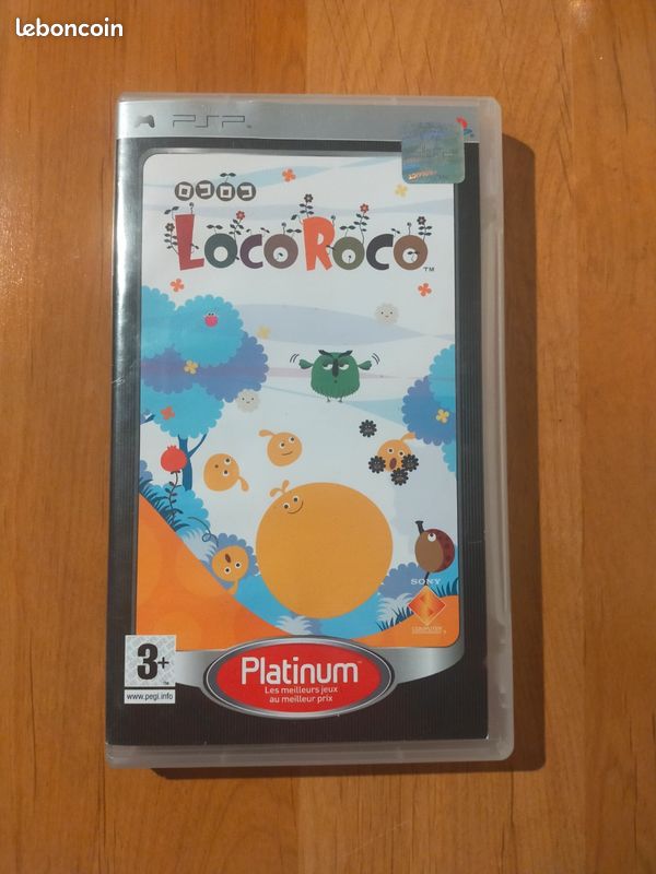 Jeu PSP Loco Roco - Édition Platinum, Bon état, Sans Notice, Sorti En 2007