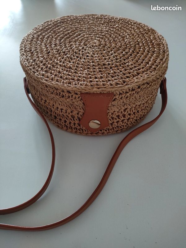 Camaieu Rond Sac Paille Camaieu Sac A Main Rond Paille Camaieu 2025
