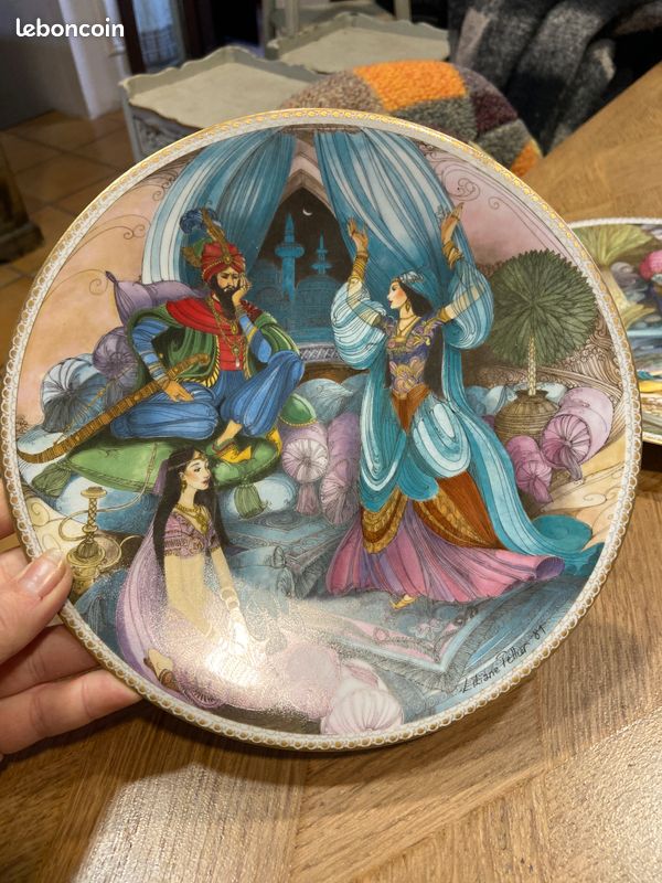 Assiette porcelaine (image 2)