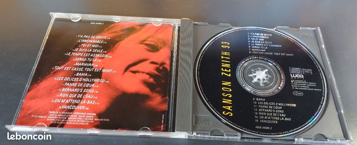 Cd "Sanson" Zénith 93 (image 2)