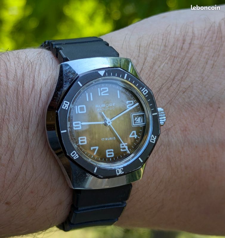 Montre Mécanique De Plongée AURORE - Occasion, Bon état De Marche, Pour Homme
