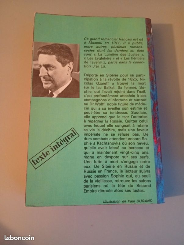 Livres Henri Troyat (image 3)