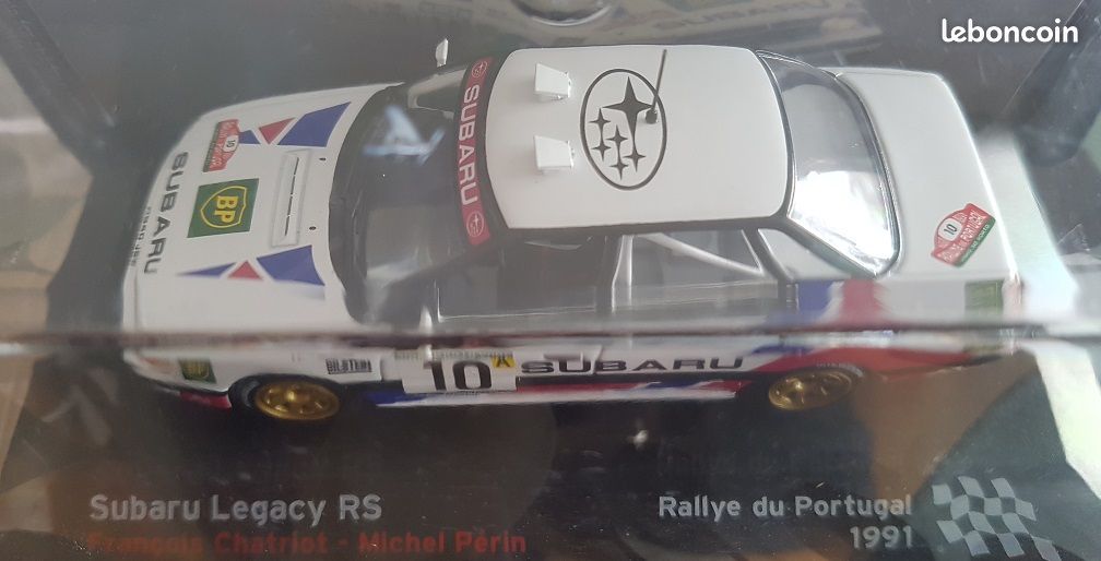 Subaru Legacy RS № 10, Francois Chatriot / Michel Perin Rallye de Portugal 1991