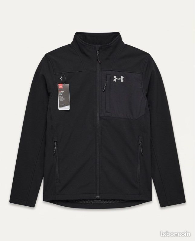 Veste softshell Under Armour noir taille L neuf (image 1)