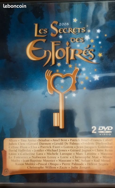 Lot de 4 DVD " les enfoirés" (image 2)