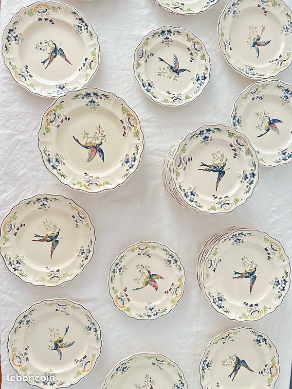 Miroirs, vases, mobilier, art de table, assiettes murales (image 8)