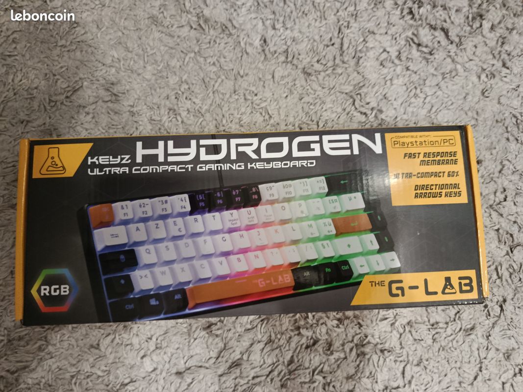 Clavier hydrogen g-lab gamer (image 1)