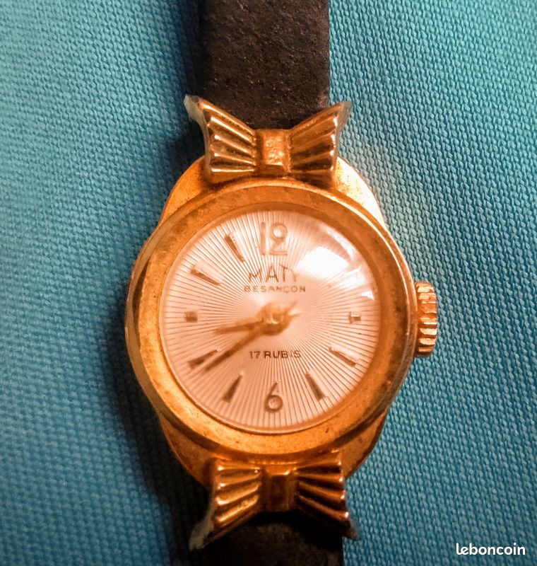 Maty Bijoutier Montre Maty Ancienne Montre Maty Besançon 17 Rubis