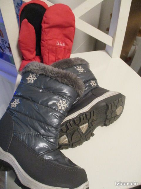 Boots enfants et moufles (image 1)