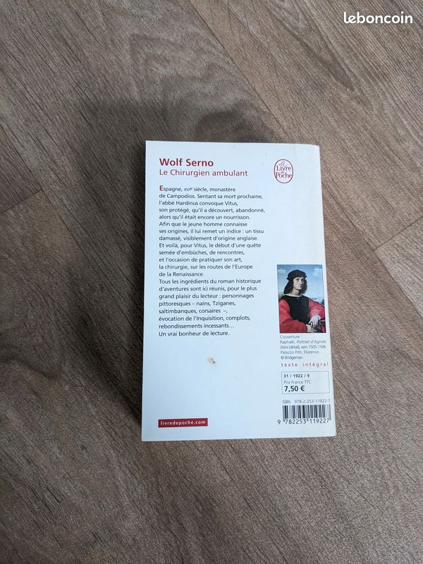 Livre "Le Chirurgien ambulant" de Wolf Serno (image 2)