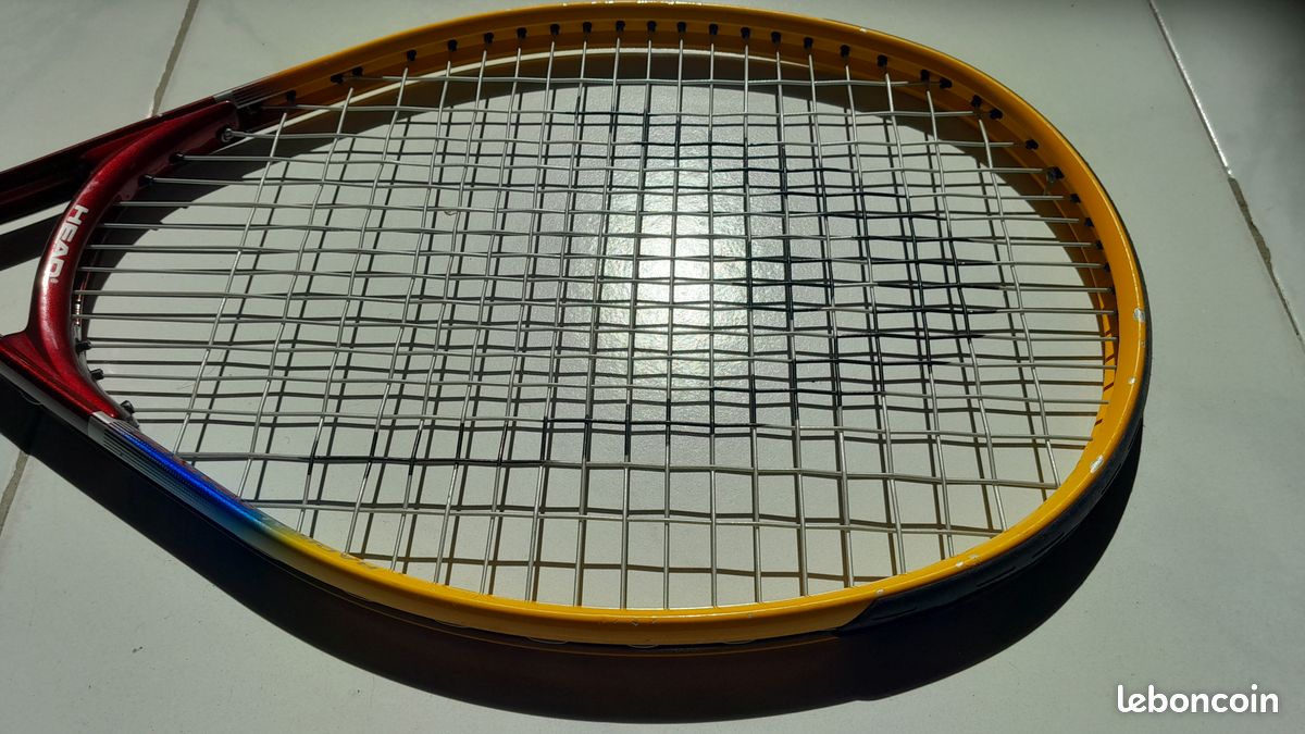 Lot de 2 raquettes de tennis vintage Head + Fischer – Bon état (image 3)