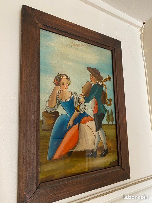 4 tableaux peinture sur verre (image 2)