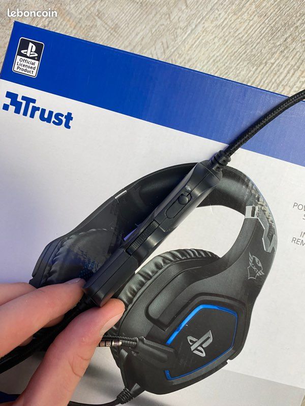 Casque micro filaire Gaming Noir Trust GXT 488 Forze pour PS4/PS5 (image 6)