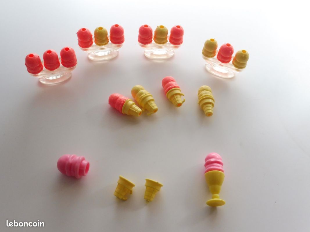 Barbie coupes de glace et cornets de glace + diverses pièces (image 2)