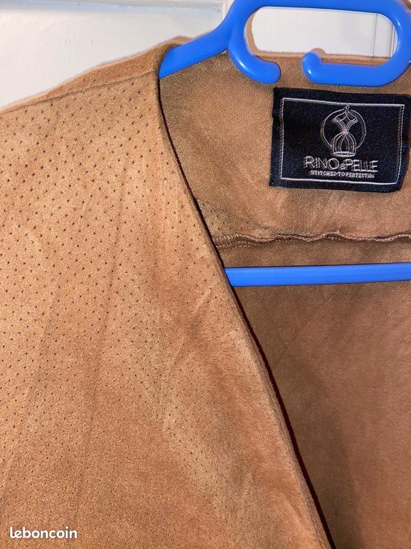 Veste daim taille s (image 2)