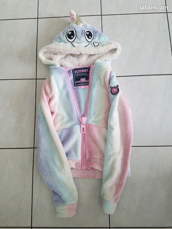 Veste Begummy Licorne Begummy Gilet Begummy Bebe Begummy Enfants