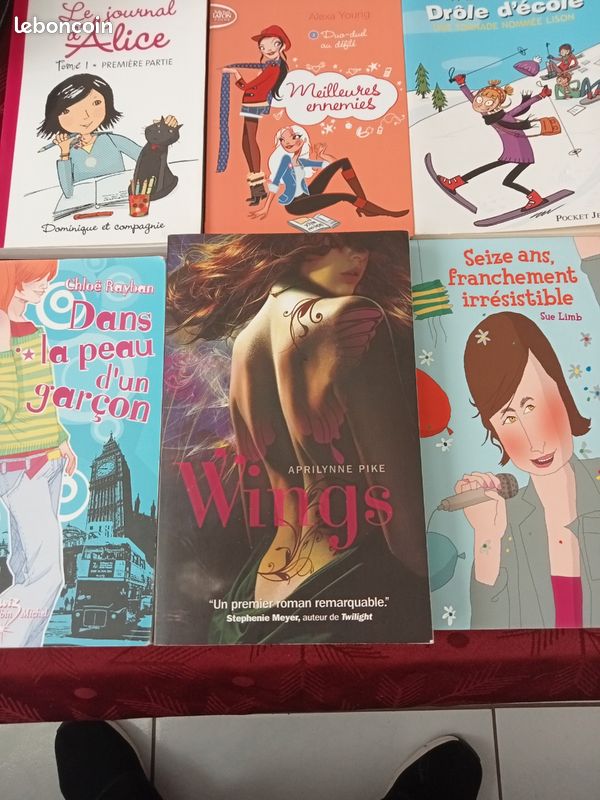 Lot de 6 livres ados, pre ados (image 1)