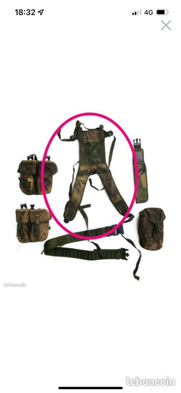 Partie du gilet de combat DPM anglais (image 3)