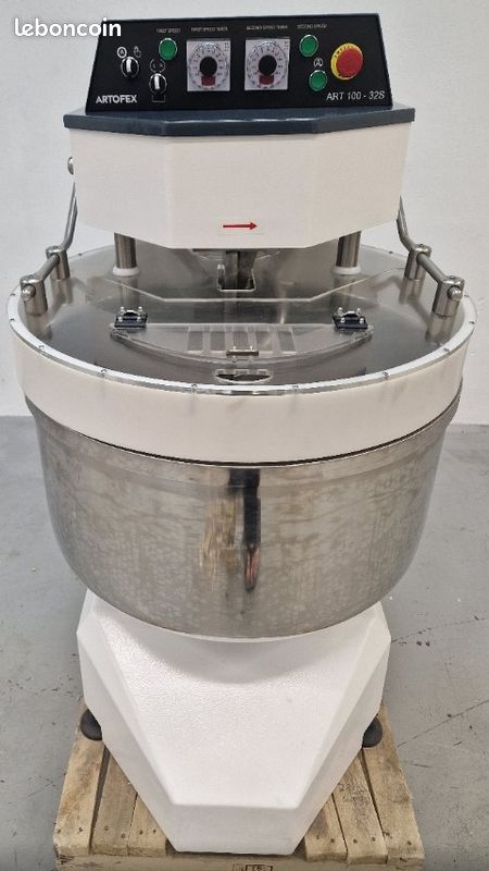 ✅ pétrin axe oblique neuf ARTOFEX 80 kilos de pâte (image 4)