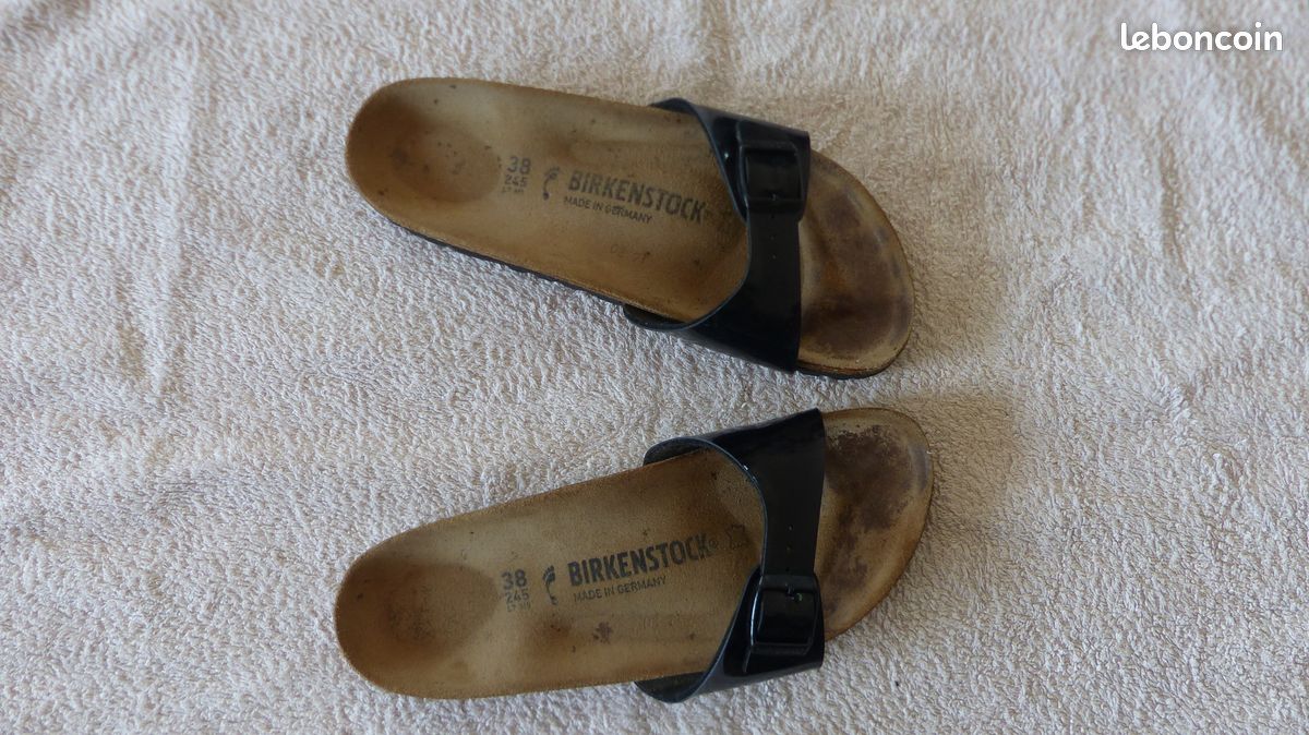 Birkenstock Madrid vernis noir - taille 38 (image 9)