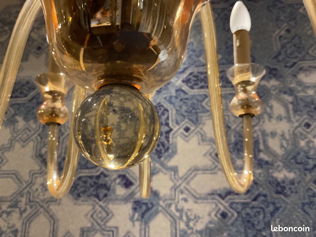 Lustre de majo en verre de Murano (image 6)
