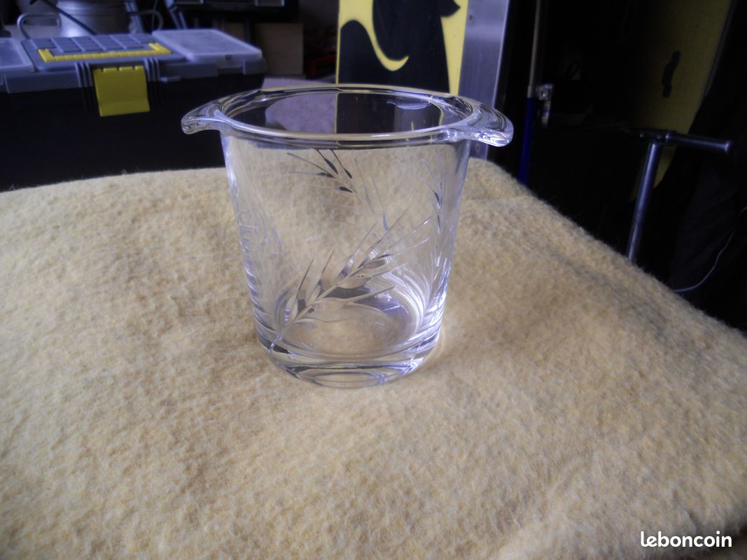 Seau à glaçons en cristal (image 1)