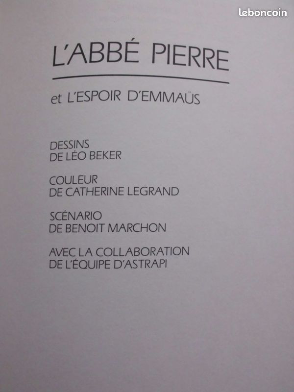 Abbé Pierre et l'espoir d'Emmaüs BD (image 3)