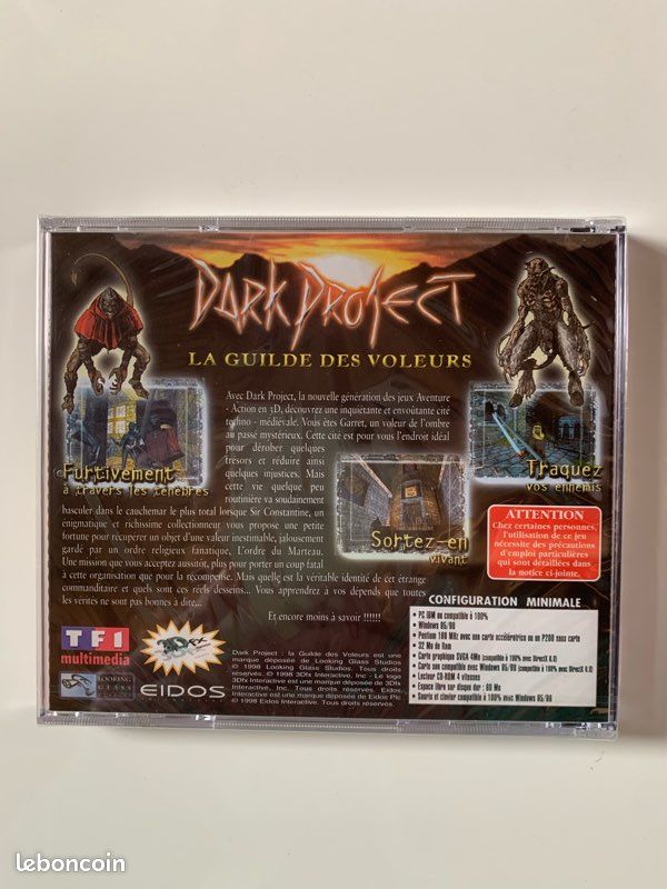 The Dark Project : La Guilde Des Voleurs – Jeu PC – Version Promo 2002 – En Bon état – FR