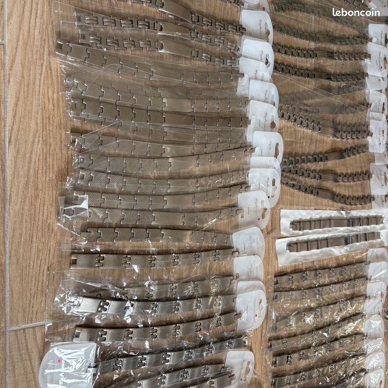 Lot de 84 bracelets acier homme neuf (image 3)