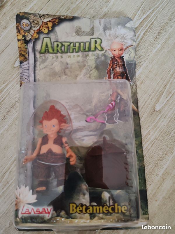 Figurine Bétamèche issue de la collection Arthur et les Minimoys (film de Luc Besson) (image 1)
