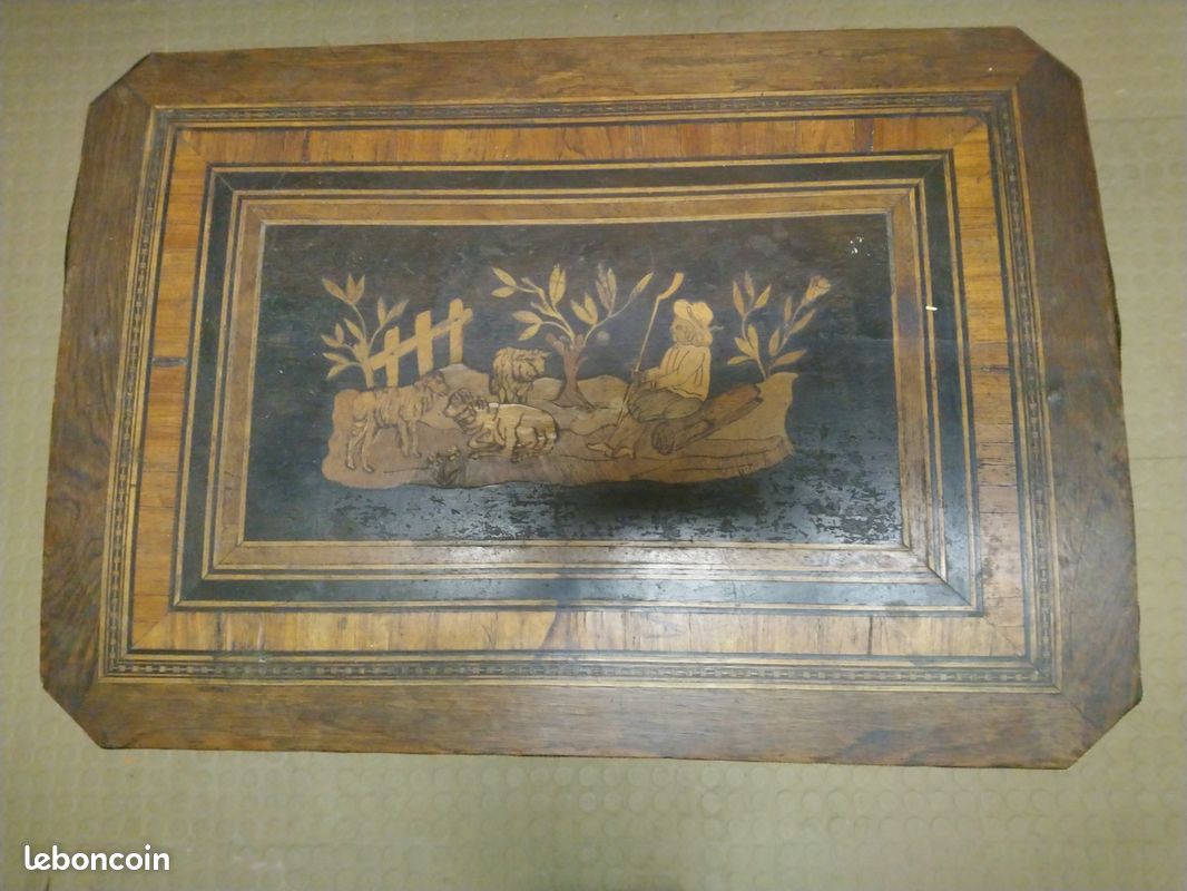 Meuble ancien marqueterie (image 2)