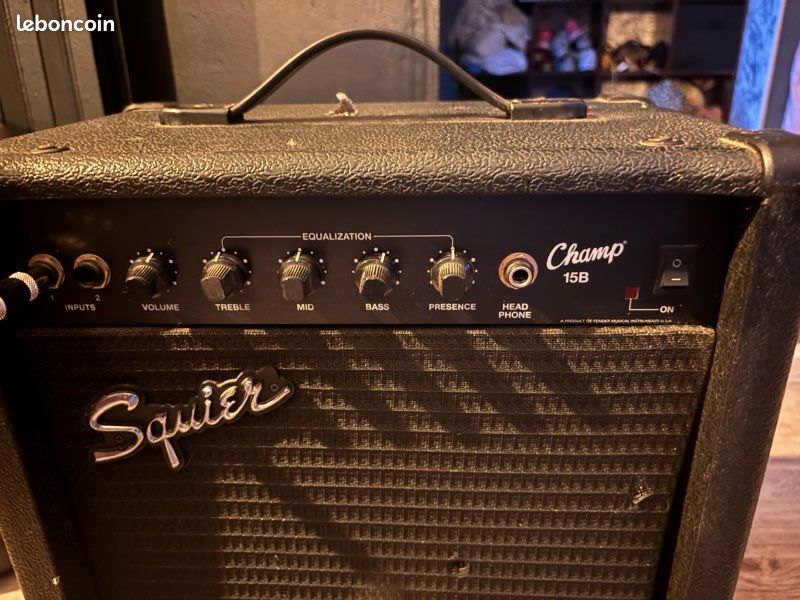 Ampli Squier Champ 15B Vintage – Son typé Fender – Fonctionnel (image 3)