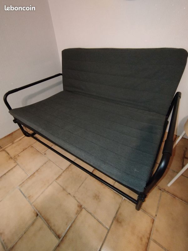 Canapé lit + sur matelas (image 1)