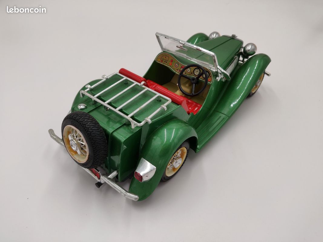 Jouet En Tôle SANCHIS – Réplica MG 305F – Voiture à Friction – Espagne – Boîte D'origine