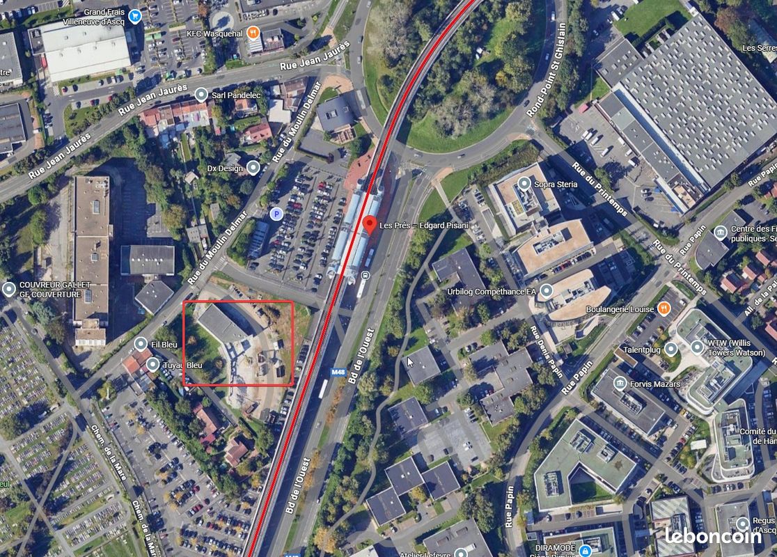 Appartement a louer villeneuve-d'ascq - 1 pièce(s) - 28 m2 - Surfyn