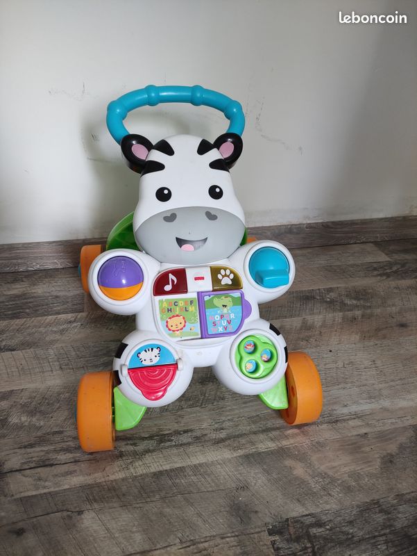 Trotteur zèbre parlant Fisher Price Jeux Jouets