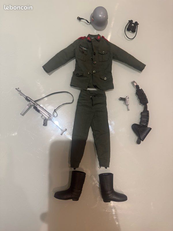 Tenue Soldat Anglais Vintage Pour Action Joe – CEJI ARBOIS – D'occasion