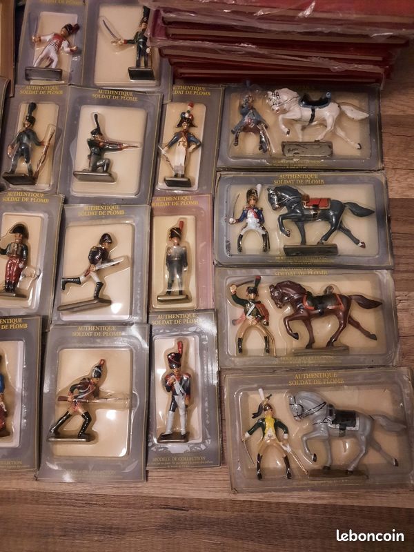 Lot De 7 Soldats De Plomb Starlux - Officier De Marine Napoléon, Occasion