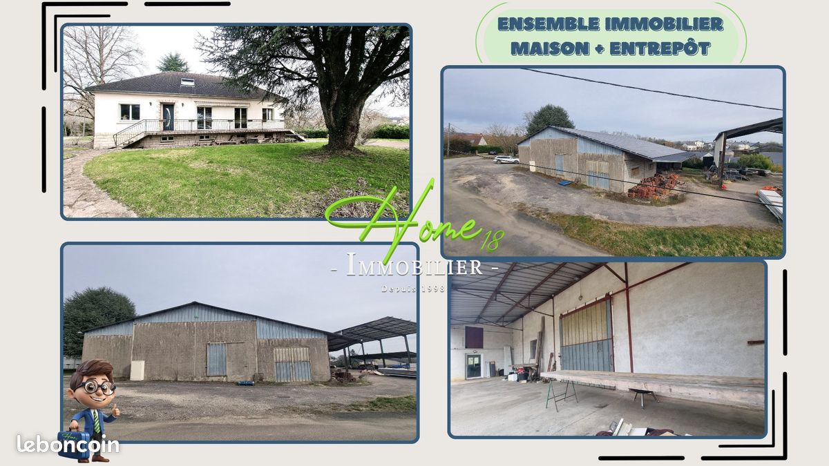 Local 930 m² Saint-Martin-d'Auxigny (image 1)