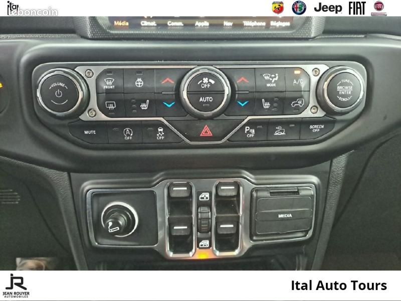 Jeep Gladiator /WRANGLER Pick Up 3.0 V6 JTD 264ch Overland 4x4 BVA8/TVA RECUP. 45800HT (image 13)