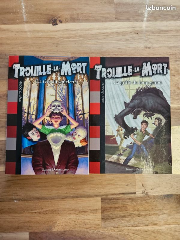 Lot de 2 livres trouille la mort (image 1)