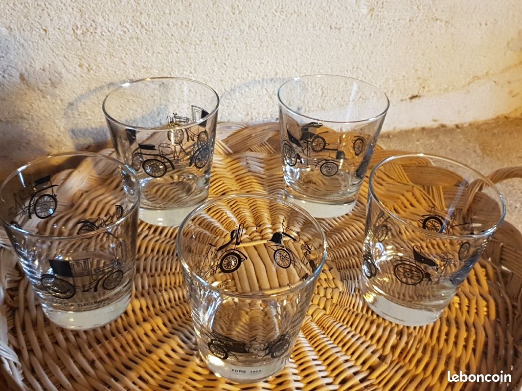 Lot de verres à Whisky motifs rétro (image 2)