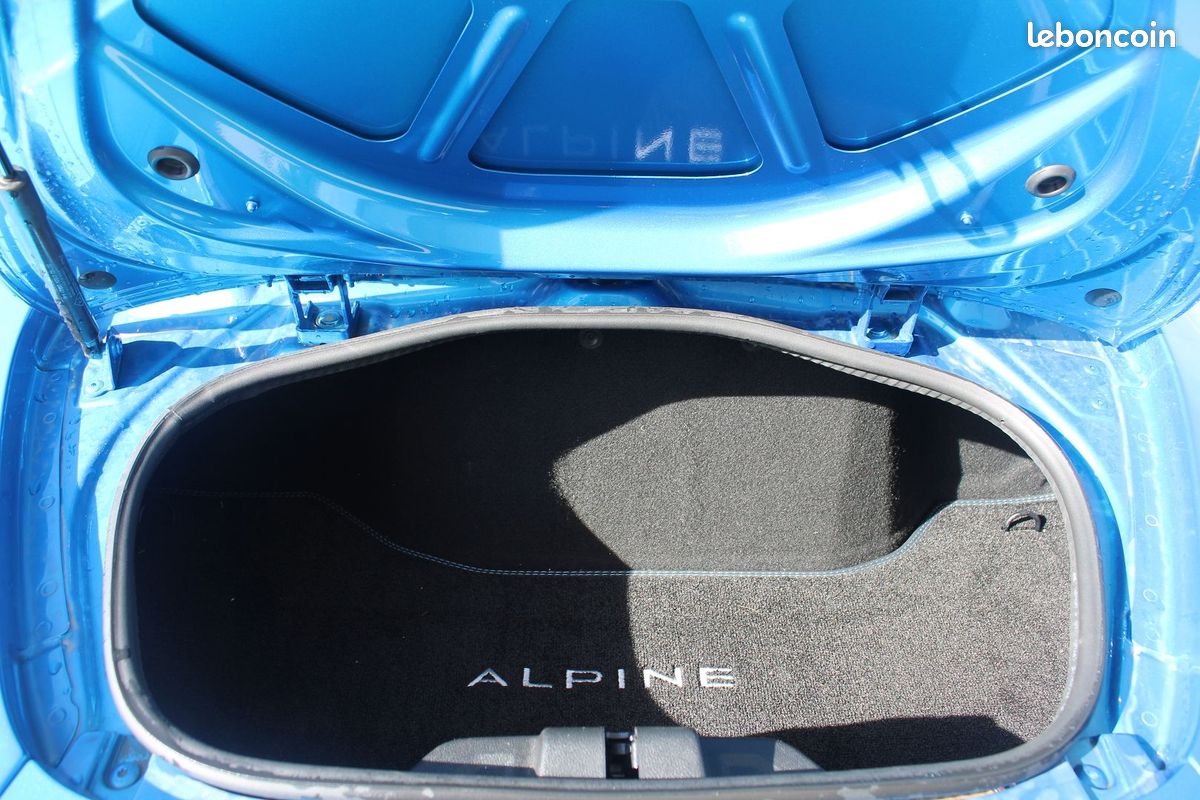 Alpine A110 "S" 300CV SPORT TURBO BOITE AUTO +PALETTE CAMÉRA GPS FOCAL LEDS CUIR ALCANTARA (image 6)